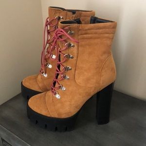 Chunky booties from Akira
